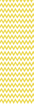 Blackout roller blind Yellow zigzags