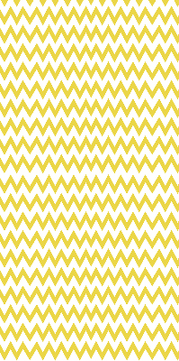 Blackout roller blind Yellow zigzags