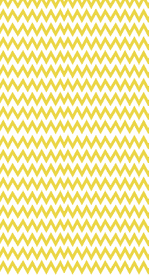 Blackout roller blind Yellow zigzags
