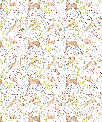 Blackout roller blind Roe deer and deer