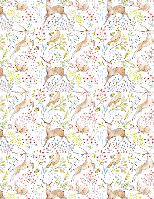 Blackout roller blind Roe deer and deer