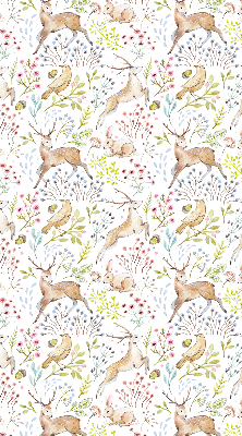 Blackout roller blind Roe deer and deer