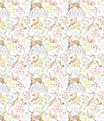 Blackout roller blind Roe deer and deer