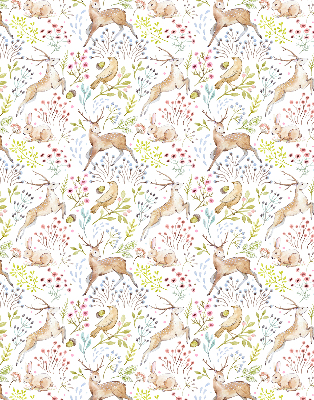 Blackout roller blind Roe deer and deer
