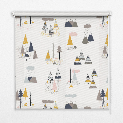Blackout roller blind Seasons collection