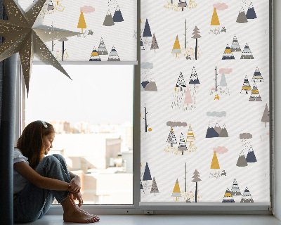 Blackout roller blind Seasons collection
