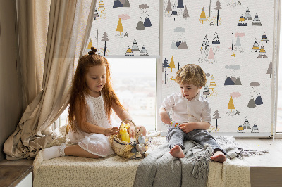 Blackout roller blind Seasons
