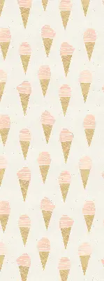 Fabric roller blind for window ice-cream color