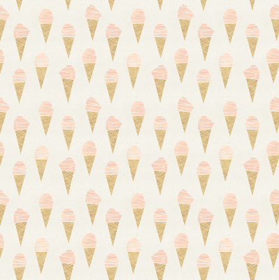 Fabric roller blind for window Ice-cream