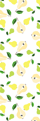 Fabric roller blind for window Pears