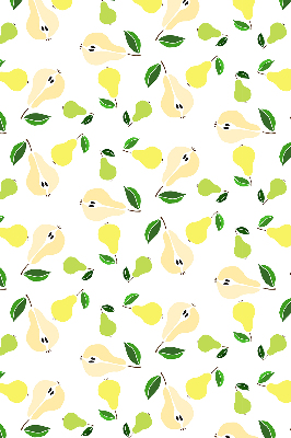 Fabric roller blind for window Pears