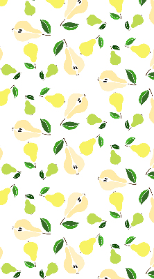 Fabric roller blind for window Pears