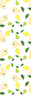 Fabric roller blind for window Pears