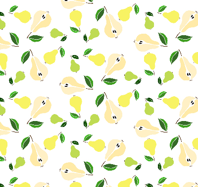 Fabric roller blind for window Pears