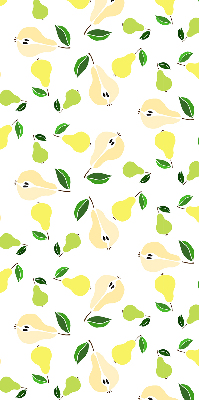 Fabric roller blind for window Pears