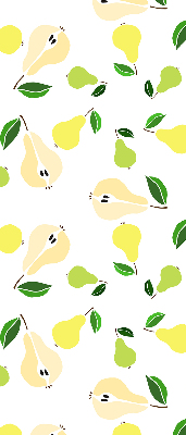 Fabric roller blind for window Pears