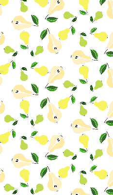 Fabric roller blind for window Pears