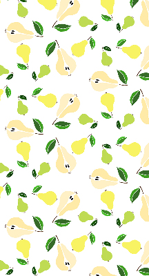 Fabric roller blind for window Pears