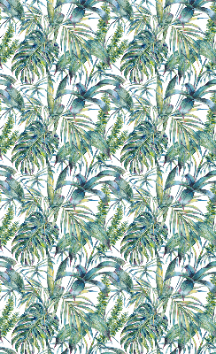 Blackout roller blind Tropical leaves