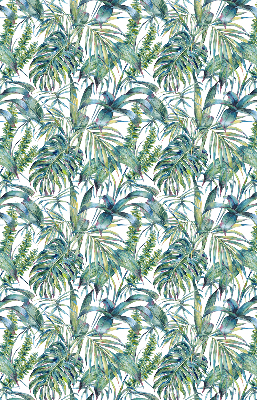 Blackout roller blind Tropical leaves
