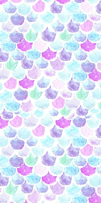 Blackout roller blind Colorful scales