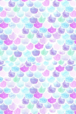 Blackout roller blind Colorful scales