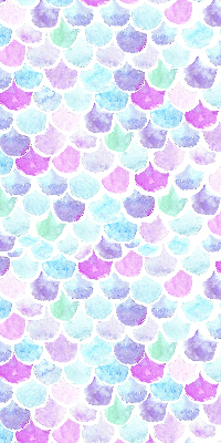 Blackout roller blind Colorful scales