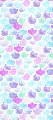 Blackout roller blind Colorful scales