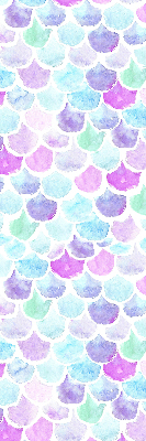 Blackout roller blind Colorful scales