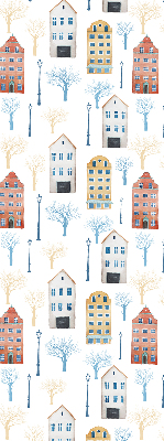 Fabric roller blind for window Blocks