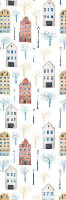 Fabric roller blind for window Blocks