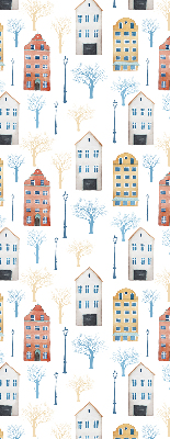 Fabric roller blind for window Blocks
