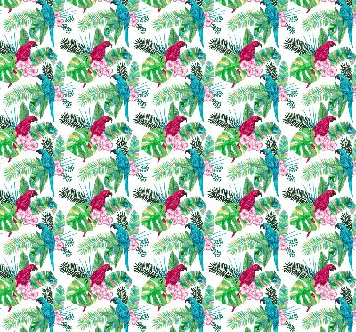 Fabric roller blind for window Parrots