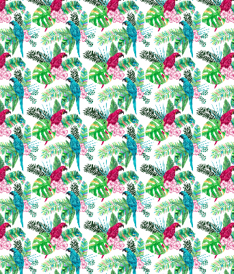 Fabric roller blind for window Parrots
