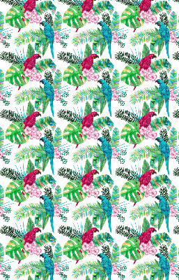 Fabric roller blind for window Parrots