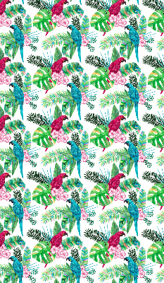 Fabric roller blind for window Parrots