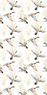Blackout roller blind Flying ducks