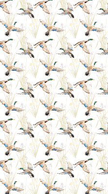 Blackout roller blind Flying ducks