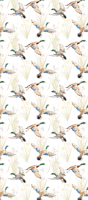 Blackout roller blind Flying ducks
