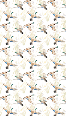Blackout roller blind Flying ducks