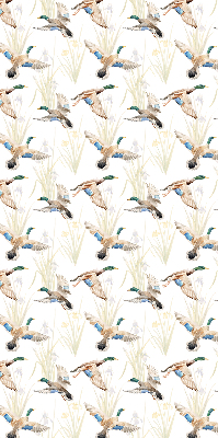 Blackout roller blind Flying ducks