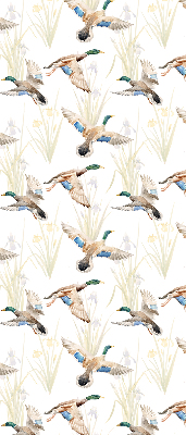 Blackout roller blind Flying ducks