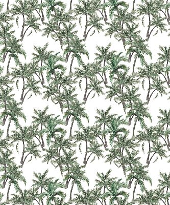 Blackout roller blind Palm trees