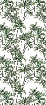 Blackout roller blind Palm trees