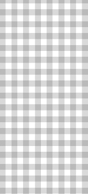 Fabric roller blind for window Gray checks