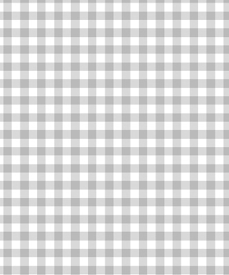 Fabric roller blind for window Gray checks