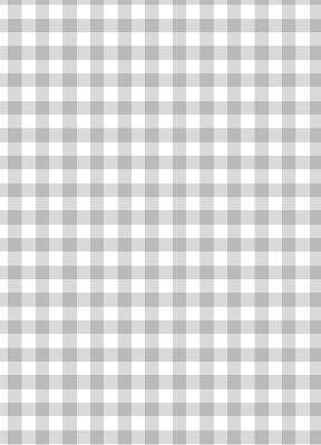Fabric roller blind for window Gray checks