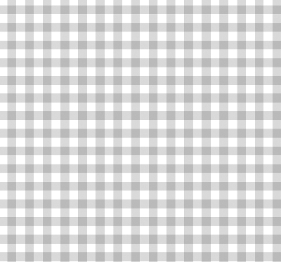 Fabric roller blind for window Gray checks