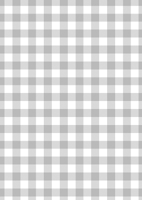 Fabric roller blind for window Gray checks