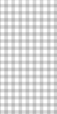 Fabric roller blind for window Gray checks